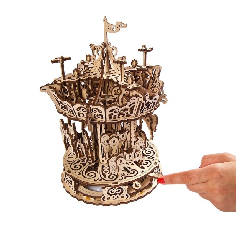 Le Carrousel - Automate Mécanique Vintage