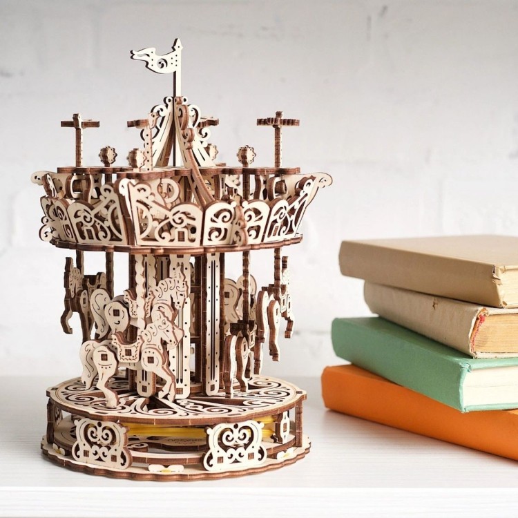 Le Carrousel - Automate Mécanique Vintage