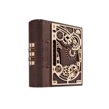 ugears le livre des secrets 263pcs puzzle 3d mecanique en bois maquette bois puzzle 3d