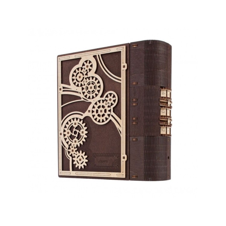 Le Livre Des Secrets 263Pcs - Puzzle 3D Mécanique en Bois