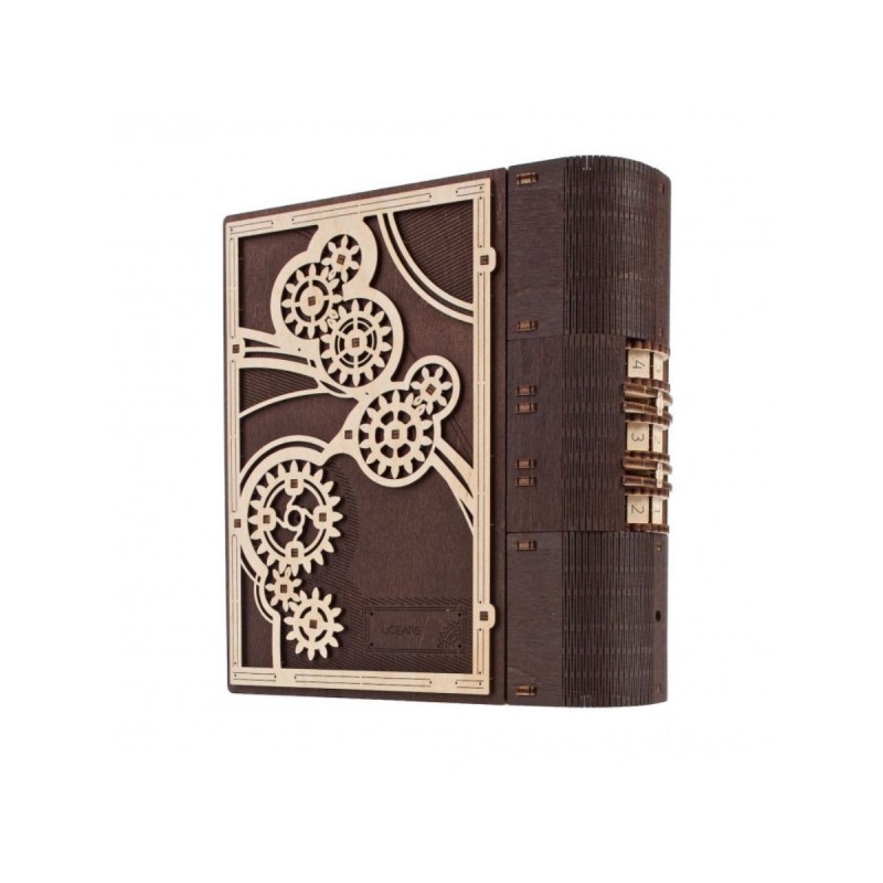 Le Livre Des Secrets 263Pcs - Puzzle 3D Mécanique en Bois