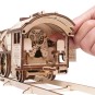 Locomotive V-Express avec Tender - Maquette Mécanique de Train à Vapeur
