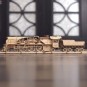 Locomotive V-Express avec Tender - Maquette Mécanique de Train à Vapeur