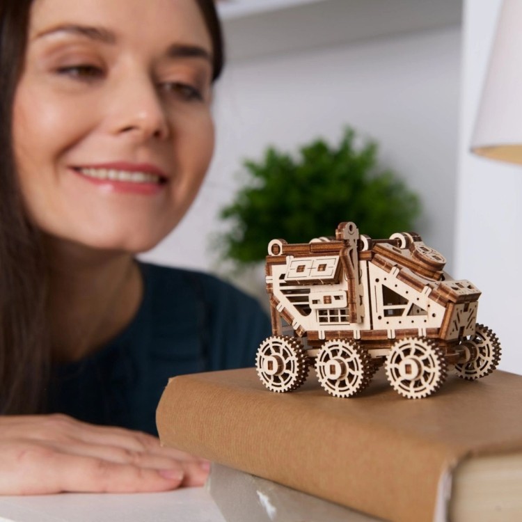 Mars Rover 95 Pcs - Puzzle 3D Mécanique en Bois