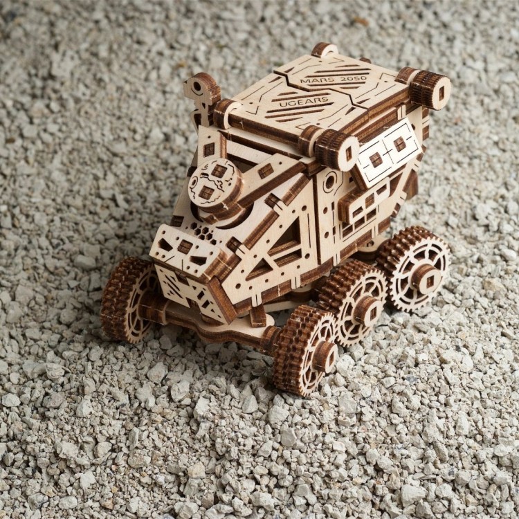 Mars Rover 95 Pcs - Puzzle 3D Mécanique en Bois