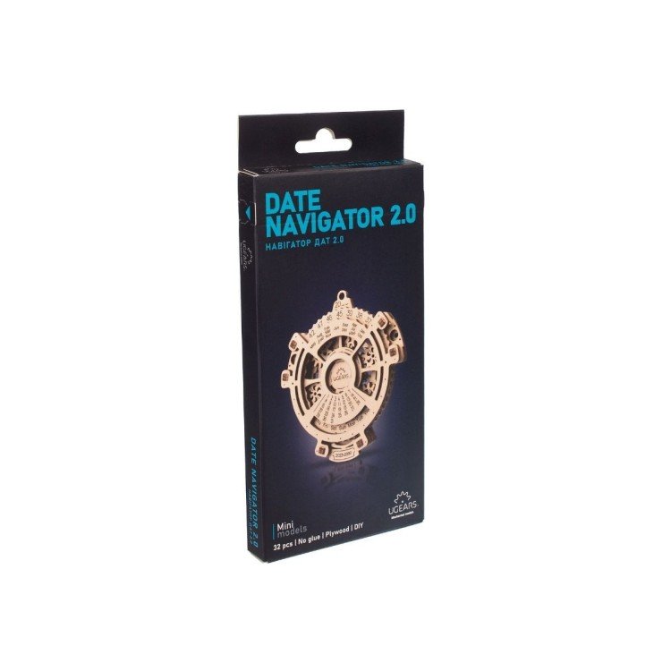 Meca-Calendrier 2.0 32Pcs - Puzzle 3D Mécanique en Bois