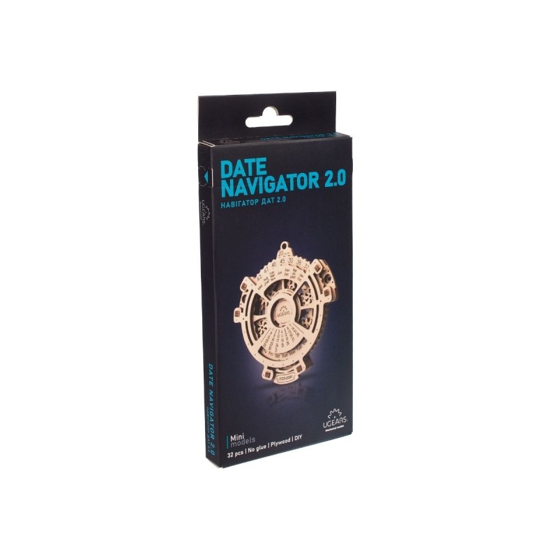 Meca-Calendrier 2.0 32Pcs - Puzzle 3D Mécanique en Bois