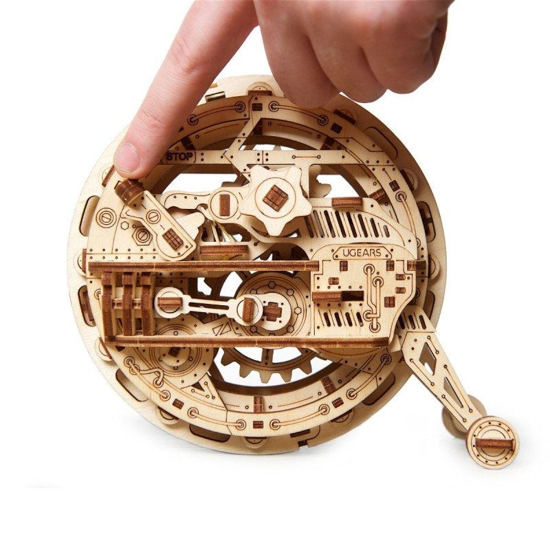 Monocyle 300Pcs - Puzzle 3D Mécanique en Bois