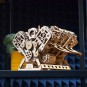 Moteur V8 776Pcs - Puzzle 3D Mécanique en Bois