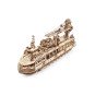 Navire Oceanographique - Puzzle 3D Mécanique en Bois