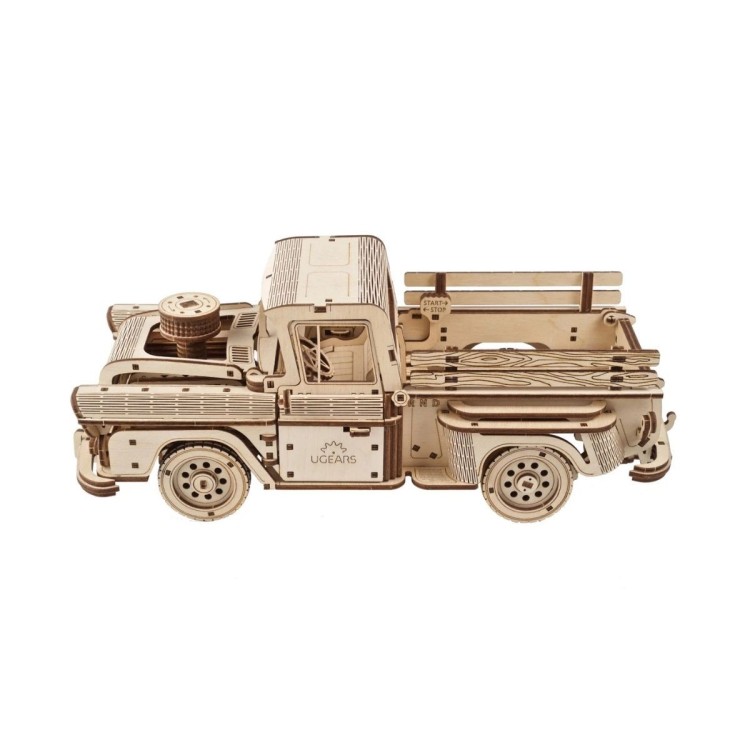 Pickup Lumberjack 460 Pcs - Puzzle 3D Mécanique en Bois