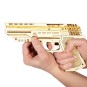 Pistolet Wolf-01 - Puzzle 3D Mécanique Lance-Élastiques