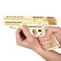 Pistolet Wolf-01 - Puzzle 3D Mécanique Lance-Élastiques