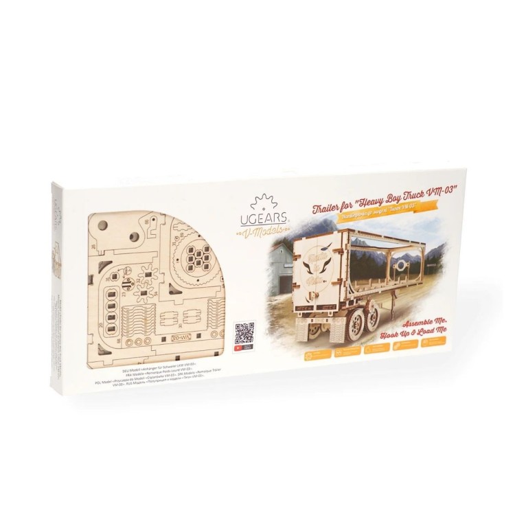 Remorque Poids-Lourd VM-03 - Extension pour Camion US Ugears