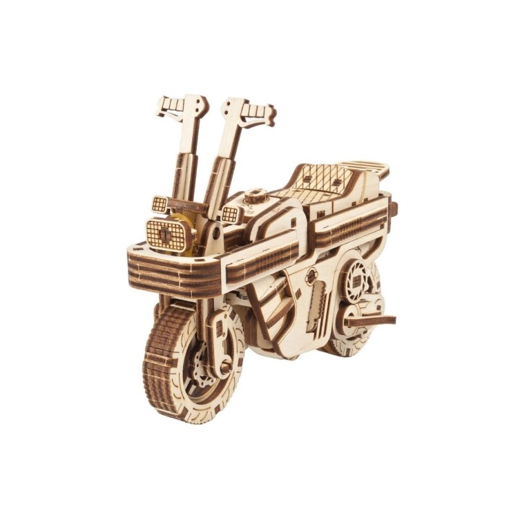 ugears scooter pliable 192pcs puzzle 3d mecanique en bois maquette bois puzzle 3d