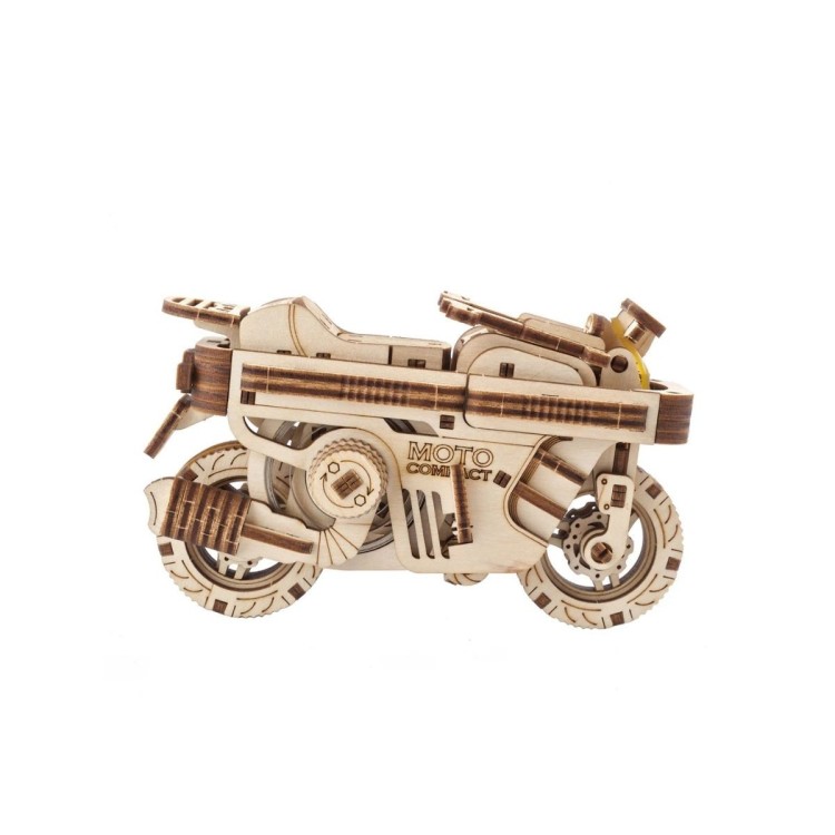 Scooter Pliable 192Pcs - Puzzle 3D Mécanique en Bois
