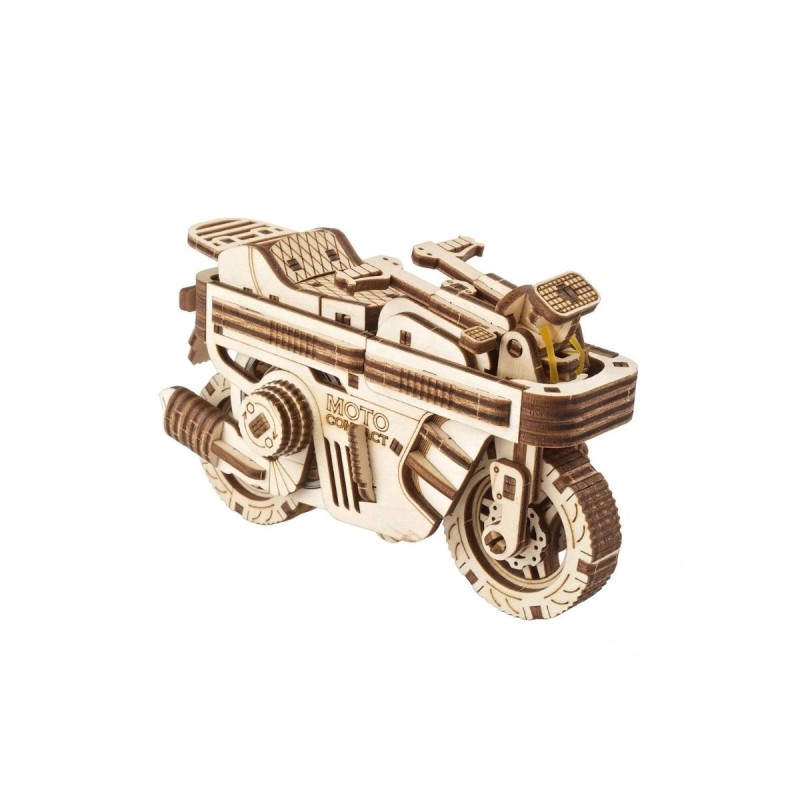 Scooter Pliable 192Pcs - Puzzle 3D Mécanique en Bois
