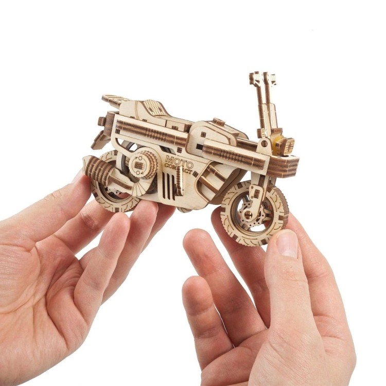 Scooter Pliable 192Pcs - Puzzle 3D Mécanique en Bois