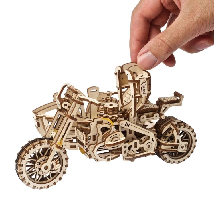 Side-Car - Puzzle 3D Mécanique en Bois