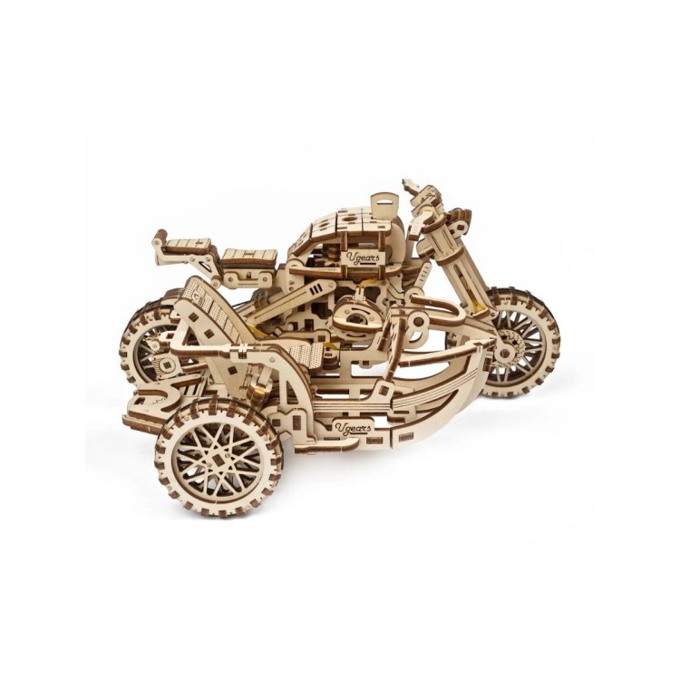 Side-Car - Puzzle 3D Mécanique en Bois