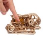 Sous-Marin Steampunk 200Pcs - Puzzle 3D Mécanique en Bois