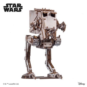 ugears star wars at st walker 370pcs puzzle 3d mecanique en bois maquette bois puzzle 3d