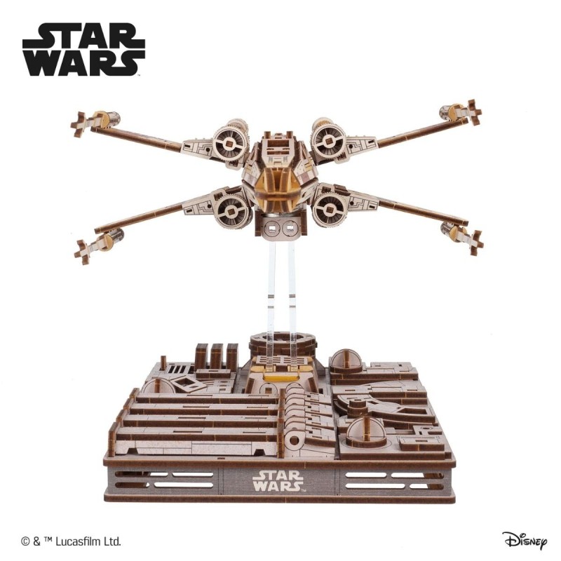 Star Wars X-Wing Starfighter™ De Luke 455Pcs - Puzzle 3D Mécanique en Bois