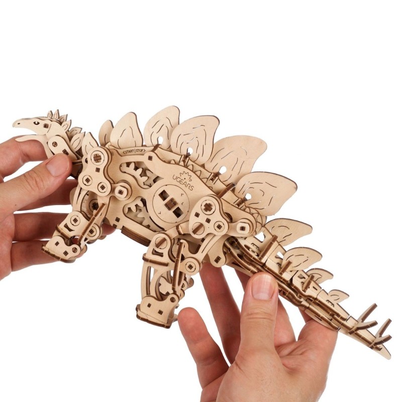 Stegosaurus 305Pcs - Puzzle 3D Mécanique en Bois