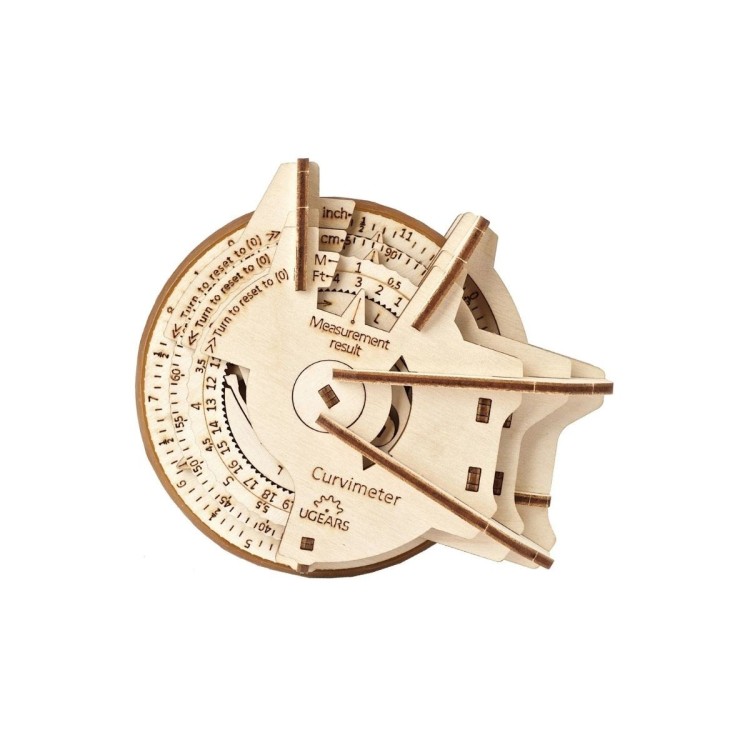 Stem Lab Curvimetre - Puzzle 3D Mécanique en Bois