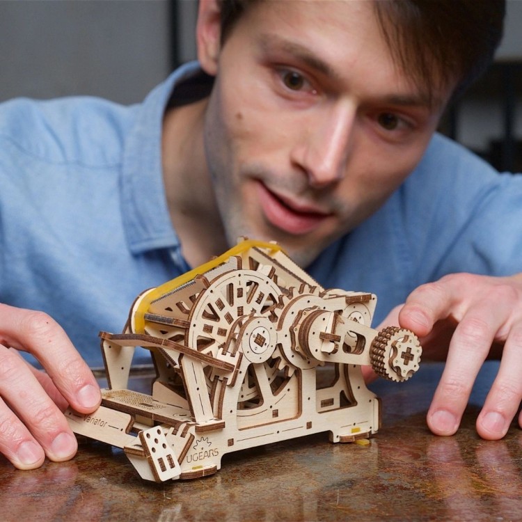 Stem Lab Variateur - Puzzle 3D Mécanique en Bois