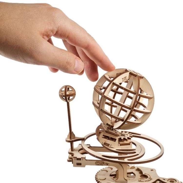 Tellurion Mecanique 249Pcs - Puzzle 3D Mécanique en Bois