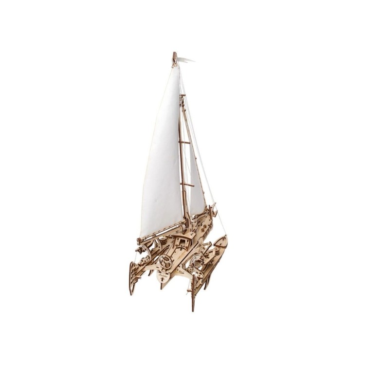 Trimaran Mérihobus - Voilier Mécanique de Haute Mer en Bois