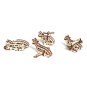 ugears u fidget avions x4 puzzle 3d mecanique en bois maquette bois puzzle 3d