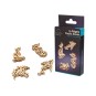 U-Fidget Ocean Atlantique X4 38Pcs - Puzzle 3D Mécanique en Bois