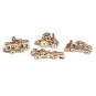 ugears u fidget vehicules set de 4 mini puzzles mecaniques en bois maquette bois puzzle 3d