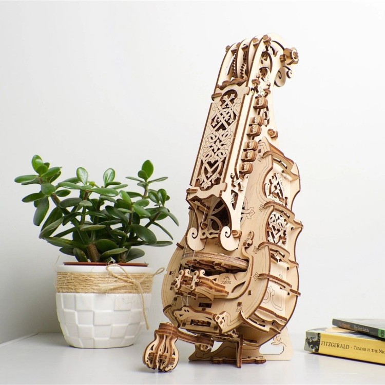Vielle à Roue Ugears - Instrument de Musique Mécanique Fonctionnel