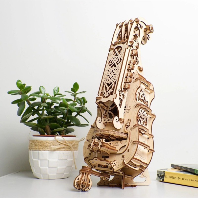 Vielle à Roue Ugears - Instrument de Musique Mécanique Fonctionnel
