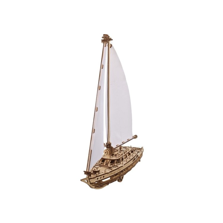 ugears voilier serenity s dream 365pcs puzzle 3d mecanique en bois maquette bois puzzle 3d