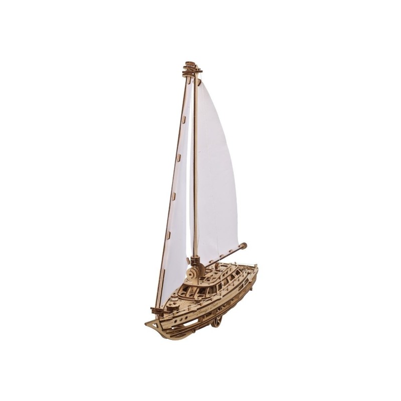 ugears voilier serenity s dream 365pcs puzzle 3d mecanique en bois maquette bois puzzle 3d