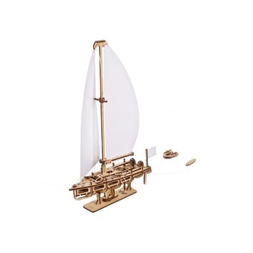 ugears yacht ocean beauty 95pcs puzzle 3d mecanique en bois maquette bois puzzle 3d