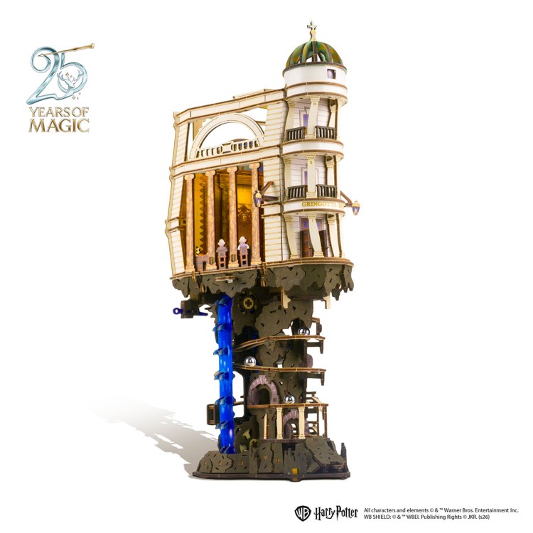 Gringotts™-Kugelbahn 1020 Teile – Mechanisches 3D-Puzzle aus Holz
