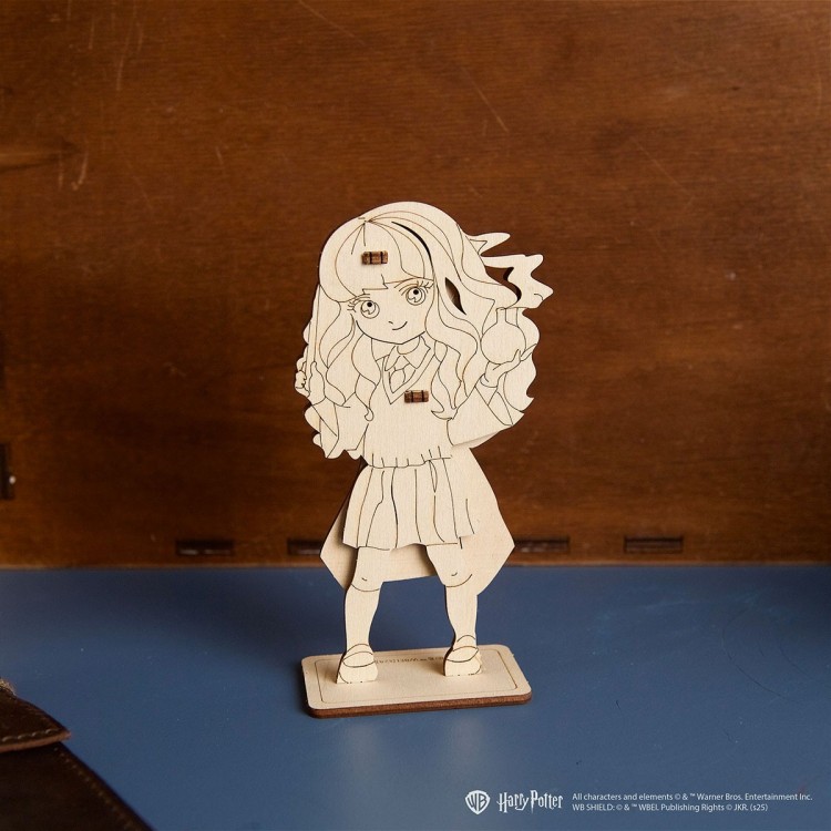 Ugears Harry Potter Hermione Granger 5-piece mechanical 3D wooden puzzle, wooden model, 3D puzzle