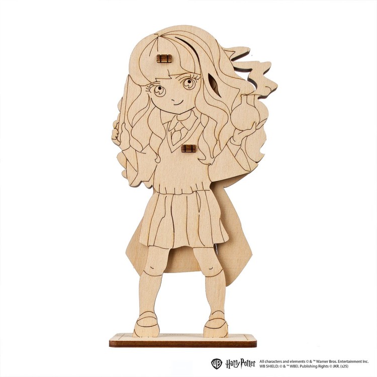 Ugears Harry Potter Hermione Granger 5-piece mechanical 3D wooden puzzle, wooden model, 3D puzzle