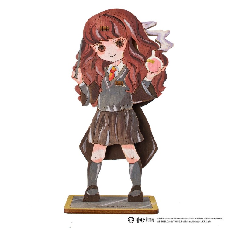 Ugears Harry Potter Hermione Granger 5-piece mechanical 3D wooden puzzle, wooden model, 3D puzzle