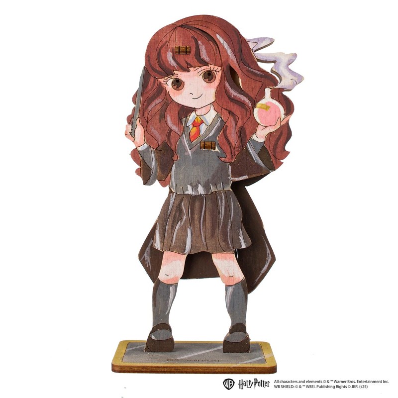 ugears harry potter coloring hermione granger 5pcs puzzle 3d mecanique en bois maquette bois puzzle 3d