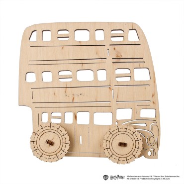 ugears harry potter coloring le magicobus 11pcs puzzle 3d mecanique en bois maquette bois puzzle 3d