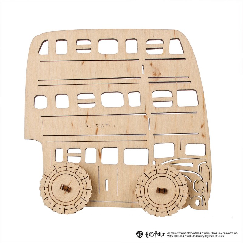 ugears harry potter coloring le magicobus 11pcs puzzle 3d mecanique en bois maquette bois puzzle 3d