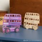 ugears harry potter coloring le magicobus 11pcs puzzle 3d mecanique en bois maquette bois puzzle 3d