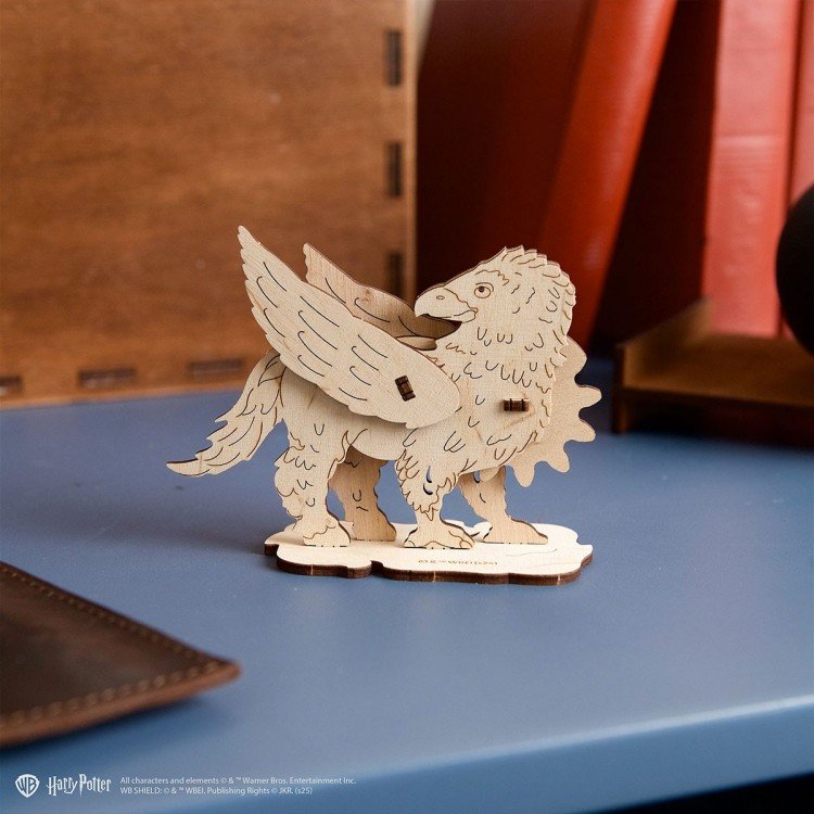 ugears harry potter coloring buck l hyppogriffe 8pcs puzzle 3d mecanique en bois maquette bois puzzle 3d