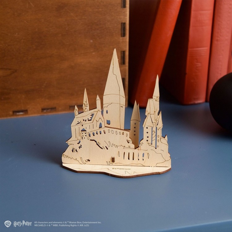 ugears harry potter coloring le chateau de poudlard 4pcs puzzle 3d mecanique en bois maquette bois puzzle 3d